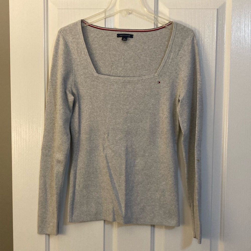 Tommy Hilfiger Women's Square Neck Sweater